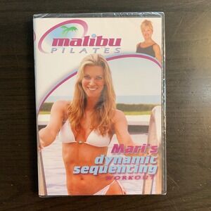 Malibu Pilates Mari Winsor Dynamic Sequencing Workout DVD New‎ Sealed 2007